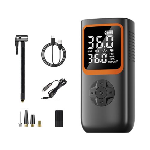 11.1V Portable Cordless Tire Inflator with Digital Display Feature Image